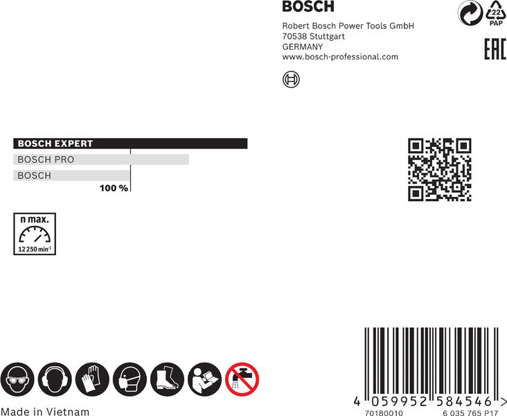 BOSCH Diamanttrennscheibe, X-LOCK