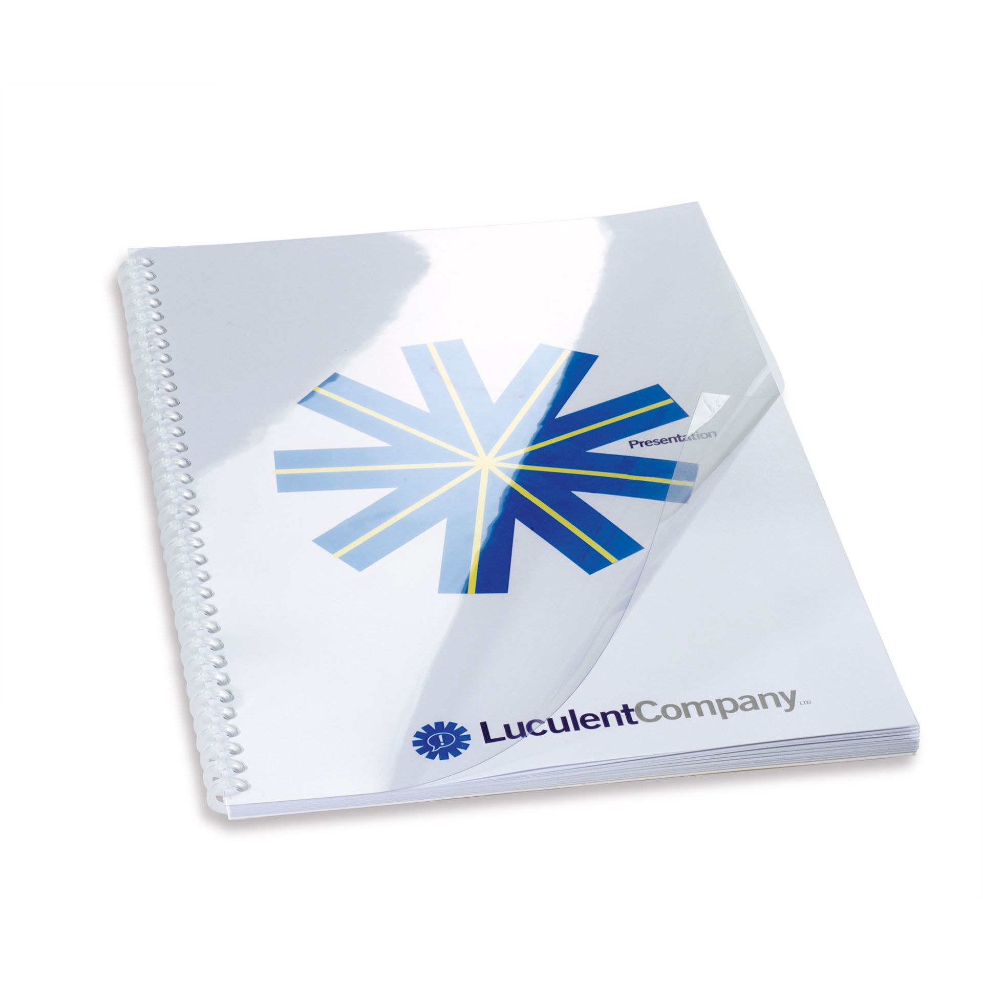 Einbanddeckel HiClear DIN A4 gk 100 St./Pack.