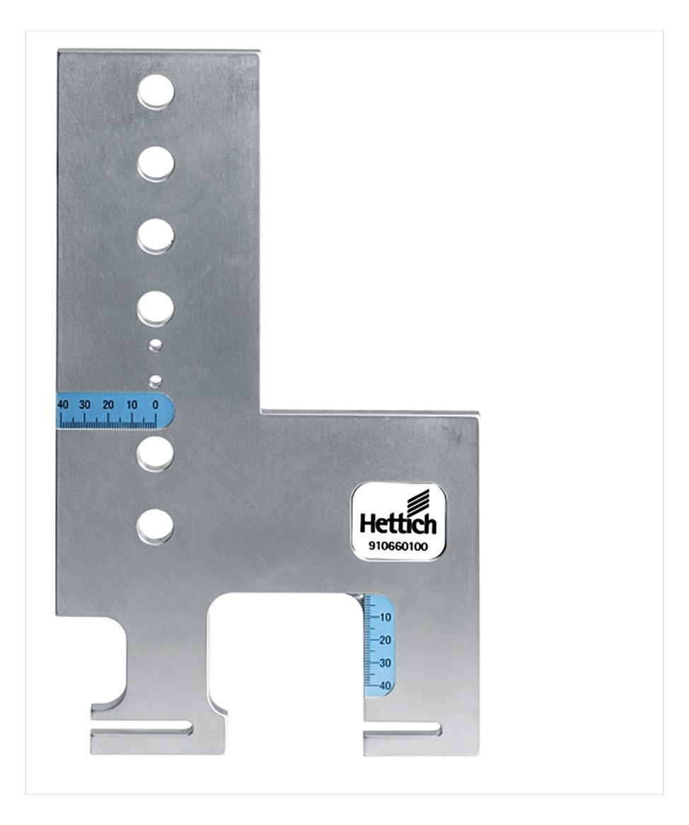 HETTICH Bohrschablone Practica für InnoTech