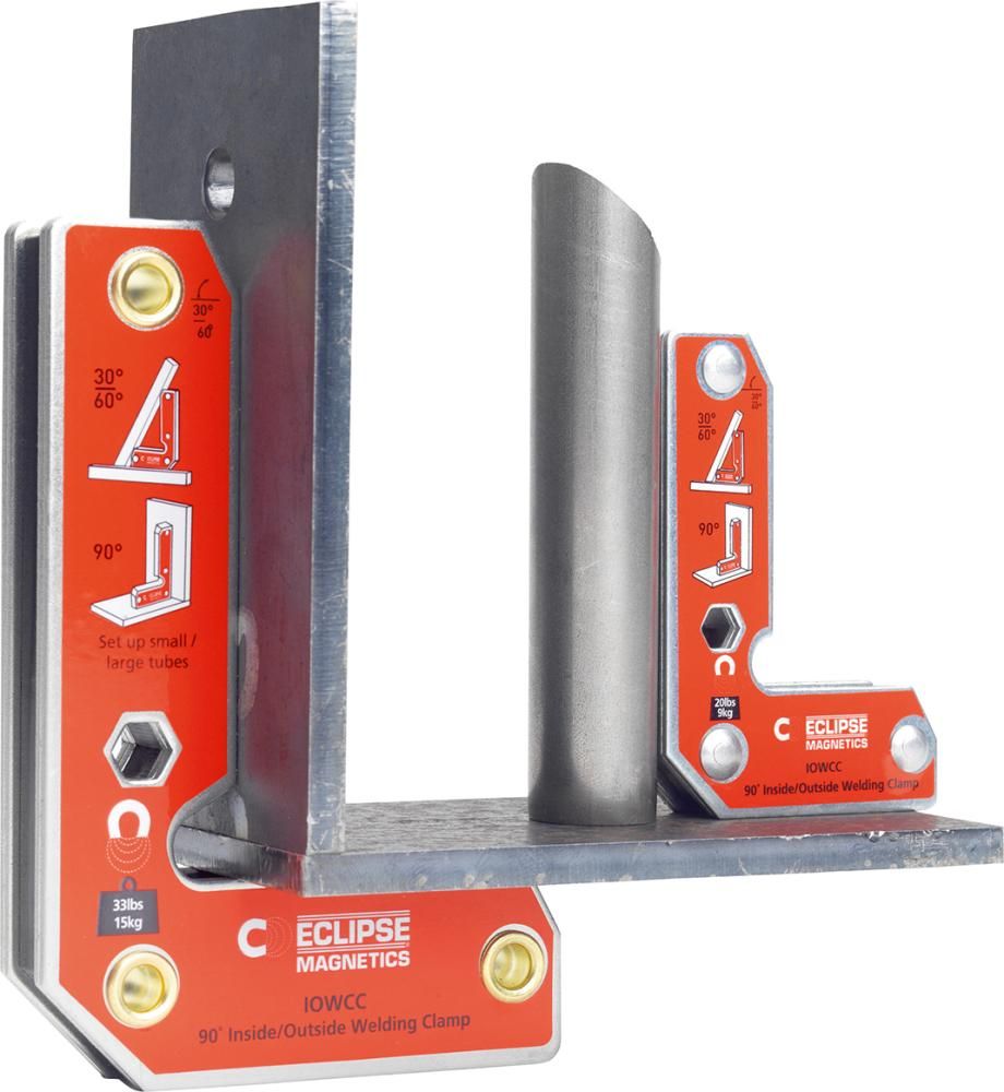 Klemm-Schweißhalter 75x52/125x85mm 2er Set Eclipse