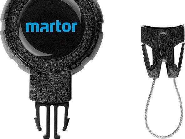 Tool-Retractor für Messer bis 175g Schnurlänge: 90cm martor