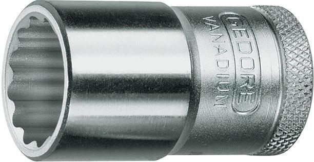 Steckschlüsseleinsatz 12-kant 1/2" 27mm Gedore