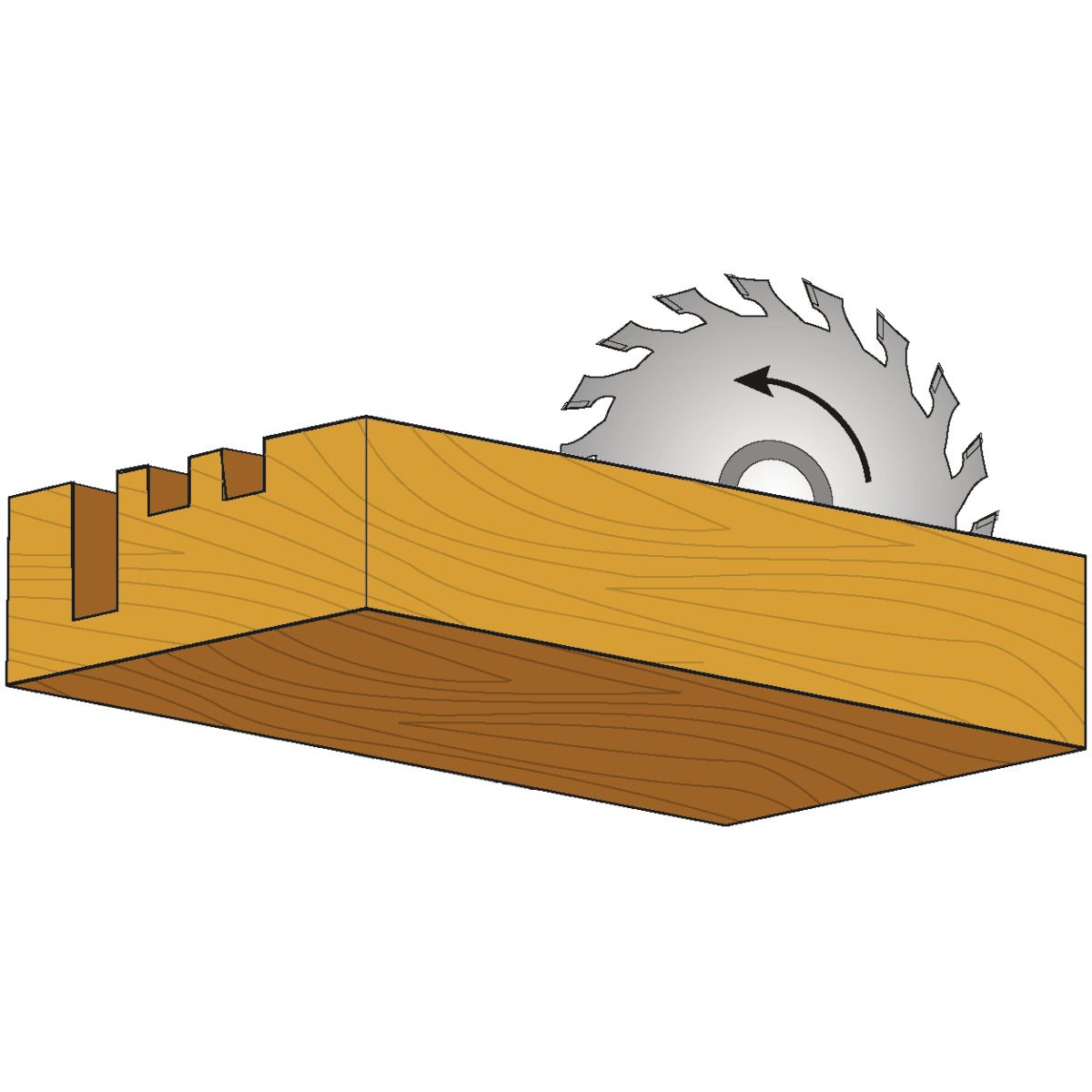 Nutaggregat Holzkraft Nutbreite 4 mm