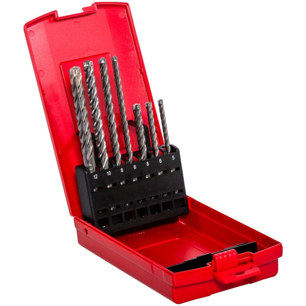 Bohrer SDS Plus Quattric II Set 5-12 (7)