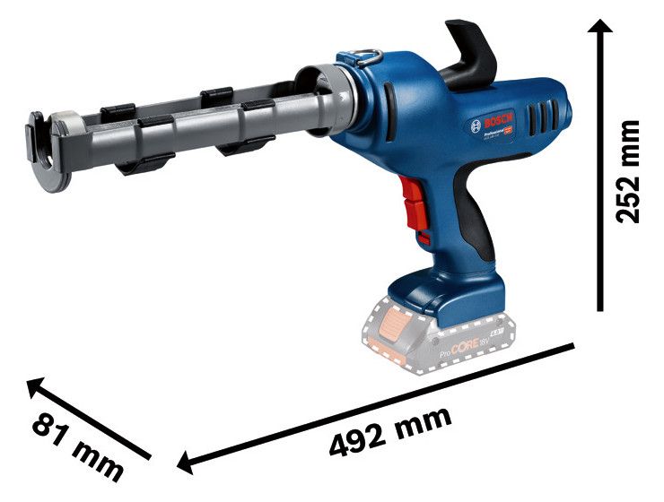 BOSCH Akku-Kartuschenpresse, SOLO