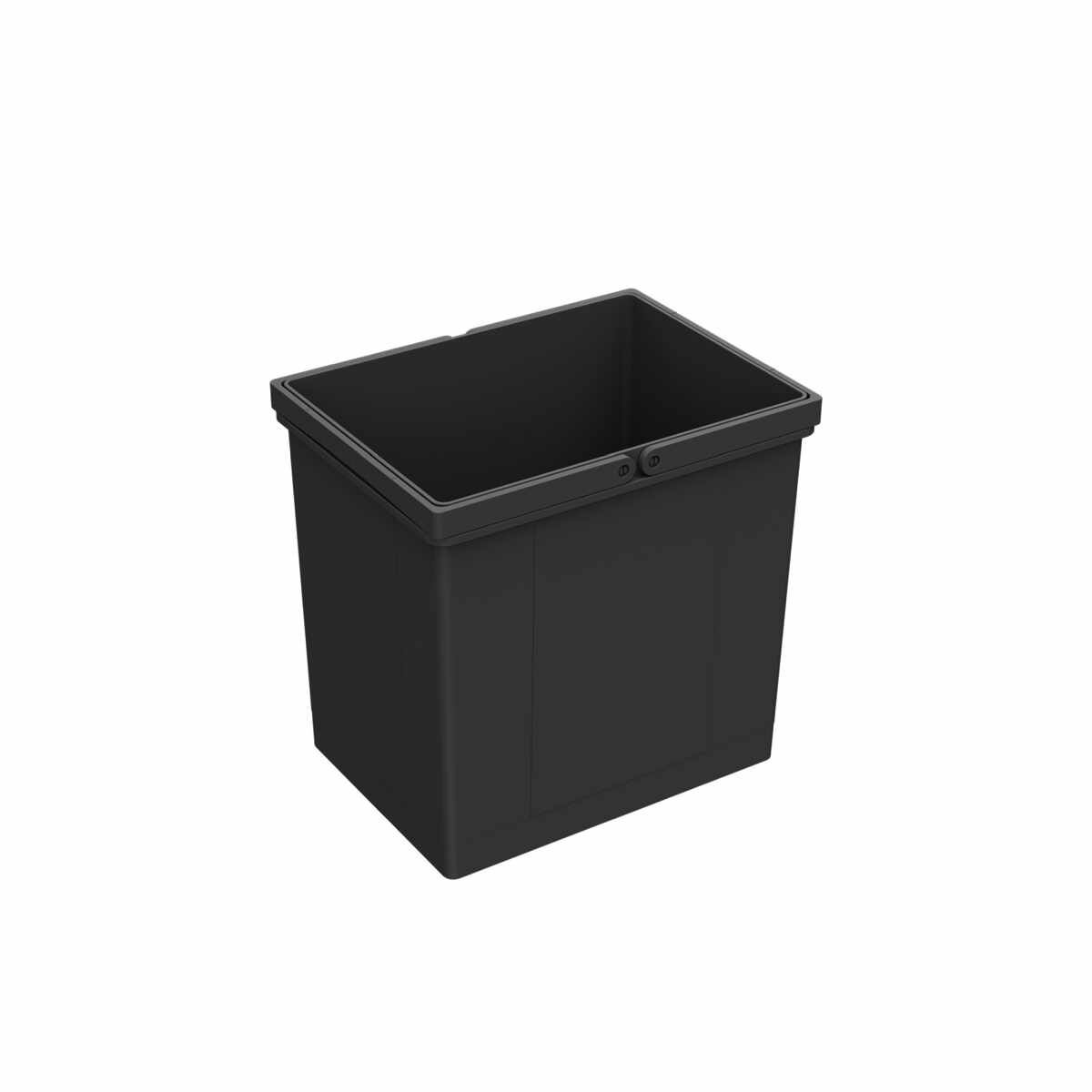 Eimer 17 l, Kunststoff, grau, B x T x H 225 x 304