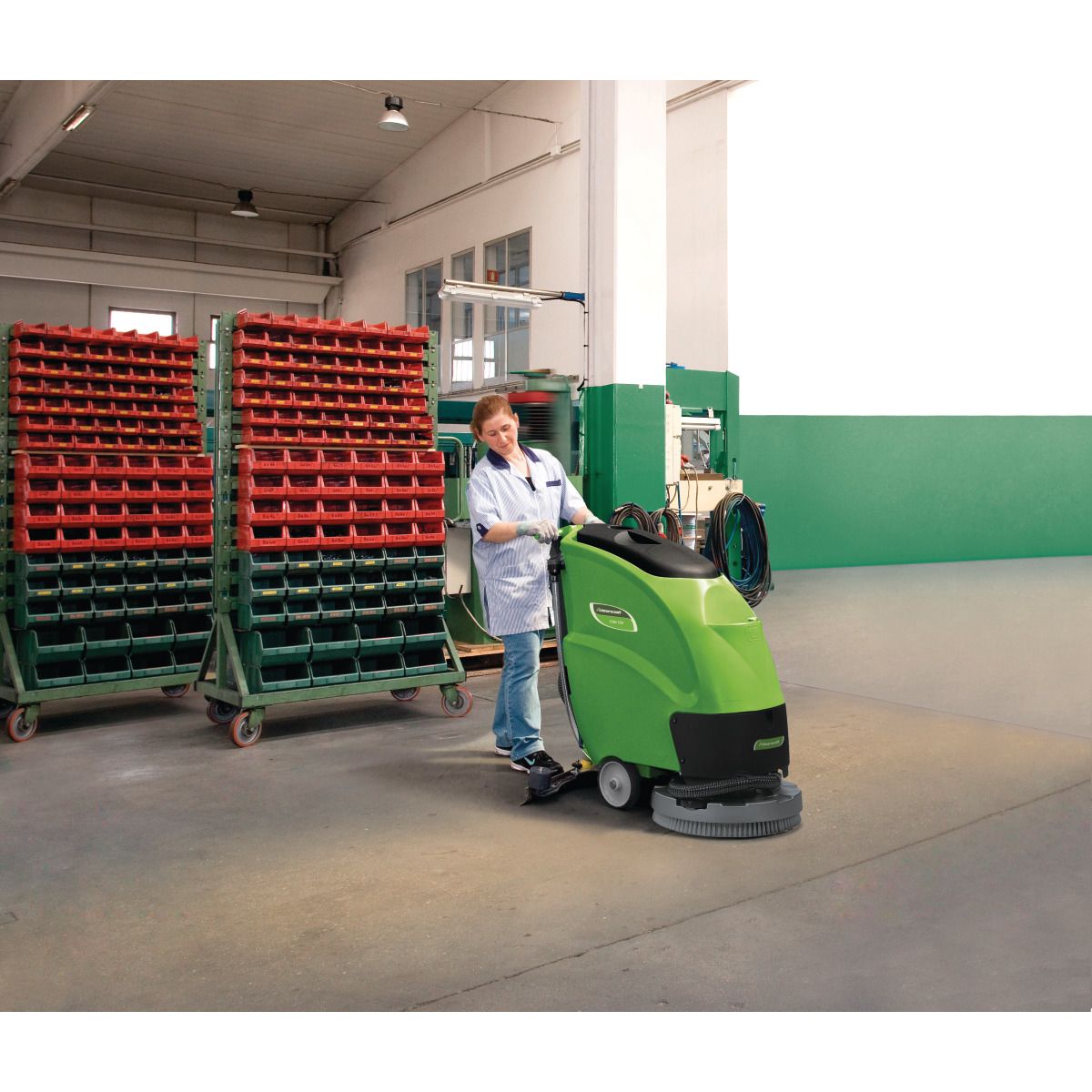 Handgeführte Scheuersaugmaschine Cleancraft SSM 550