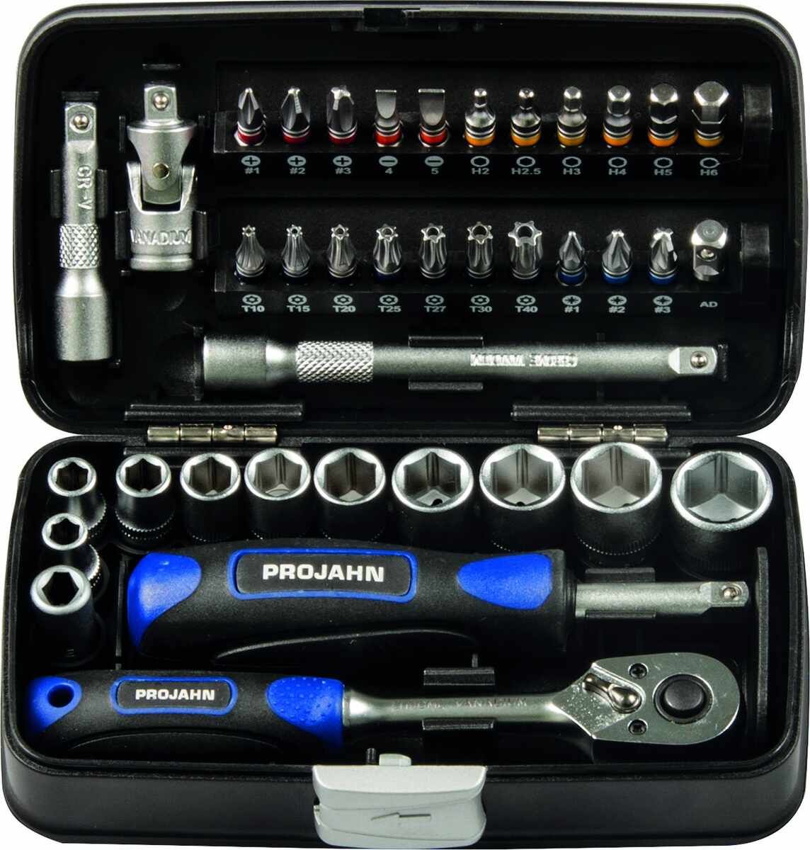 Projahn Mini-Steckschlüssel und Color-Bit-Set