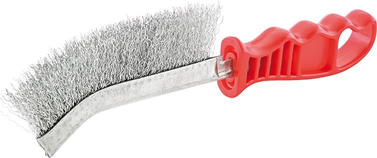 Handstielbürste UniversalStahl gewellt 260mm FORMAT