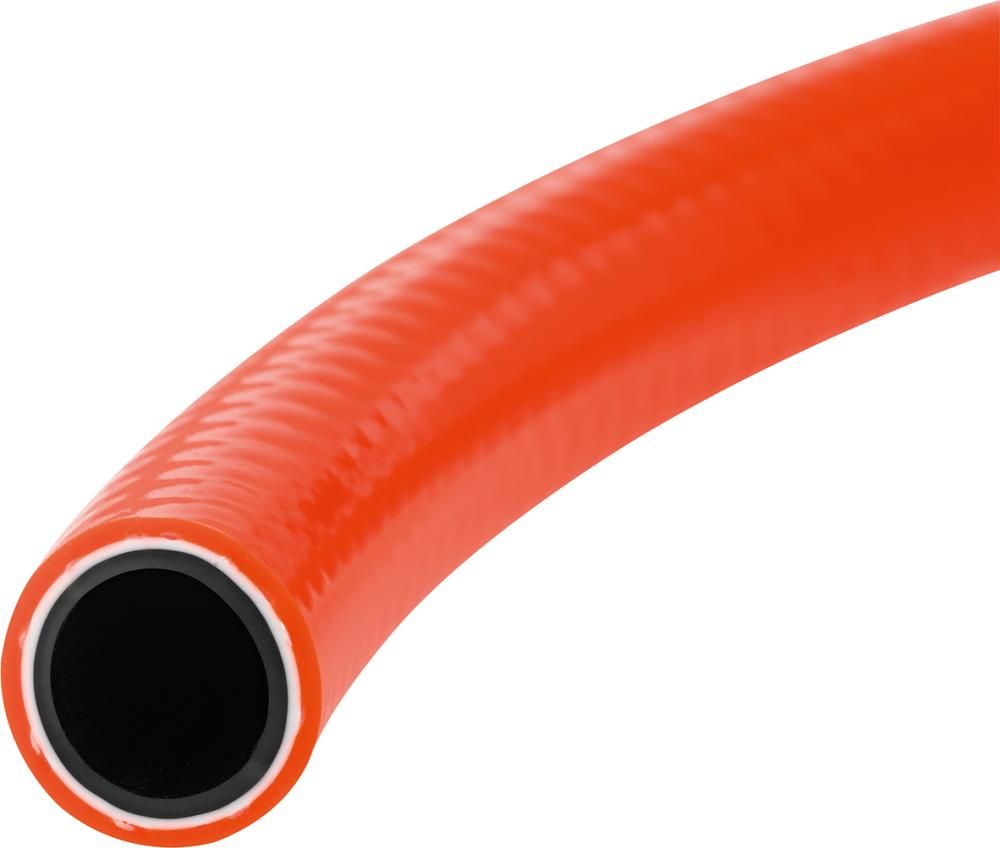 SicherheitswasserschlauchPVC, leuchtorange, 12,5x2,75mm, 25m FORTIS