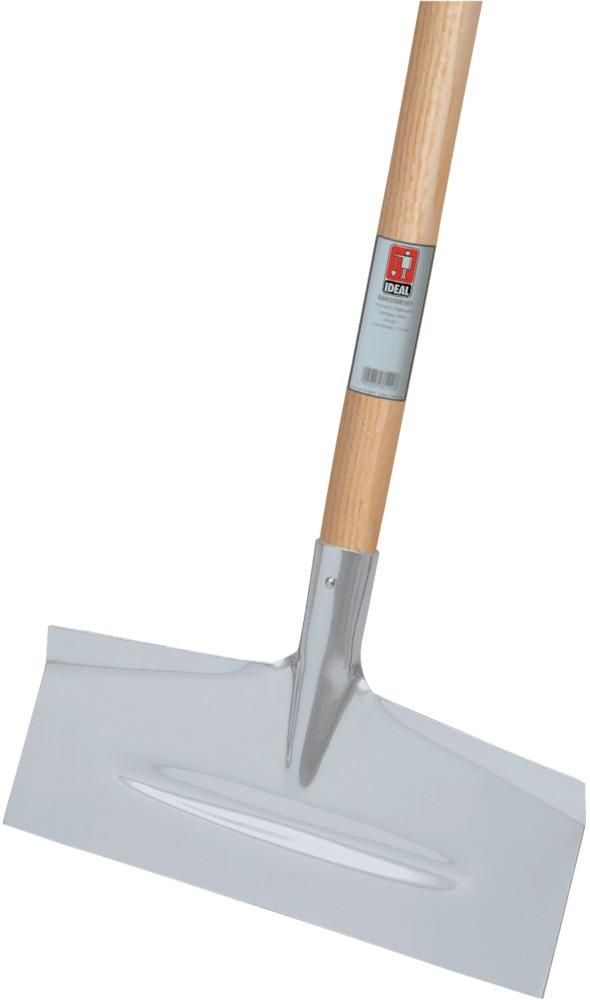 Schneeräumer Stahlblech mit Stiel 50 cm breit Ideal