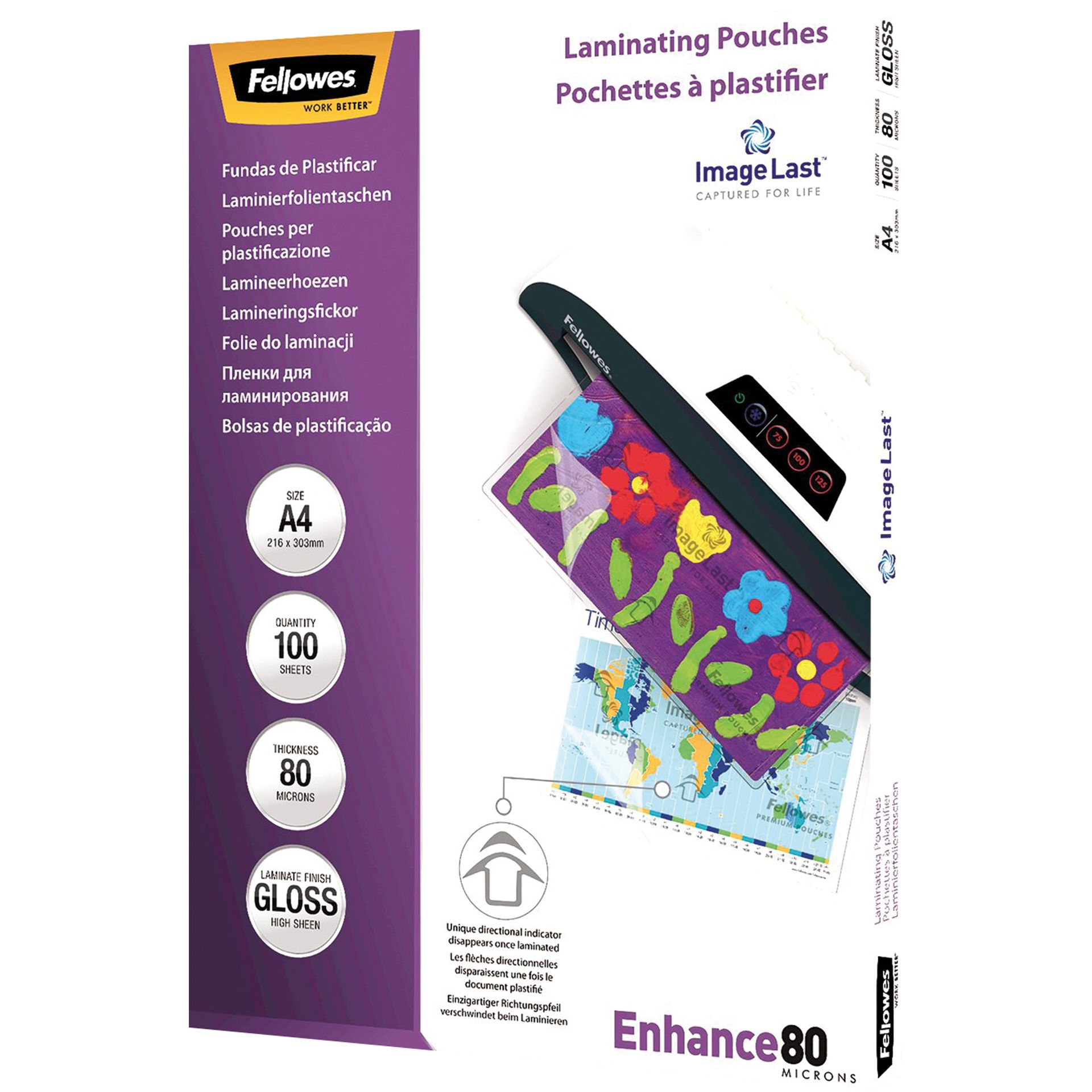 Laminierfolie ImageLast DIN A4 tr 100 St./Pack.