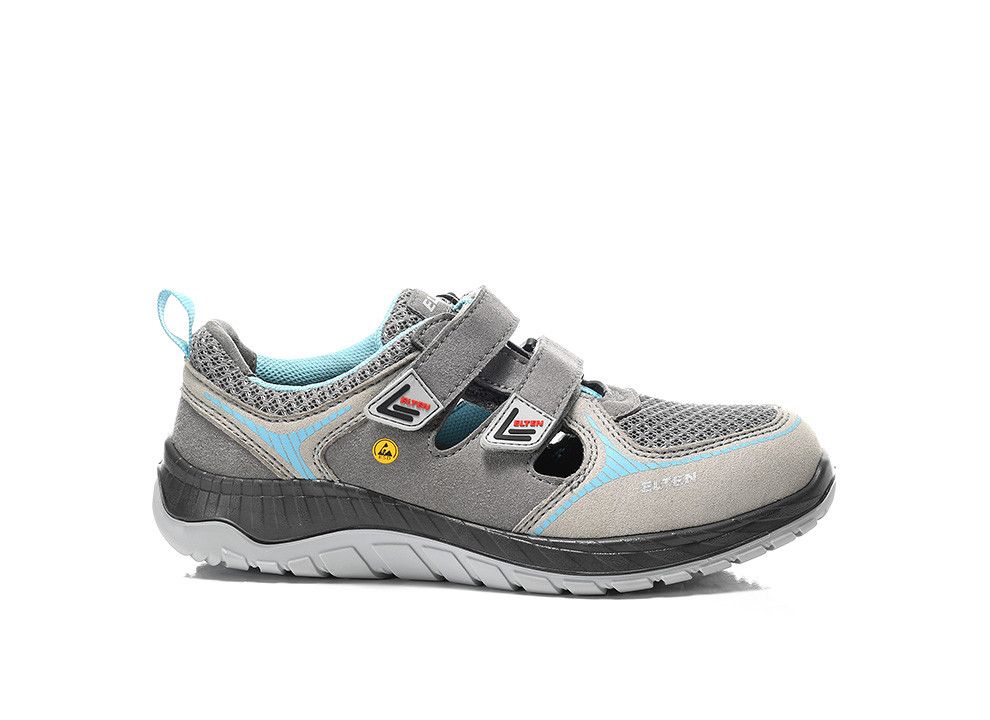 Damen-Sicherheitssandale MELLI grey Easy ESD S1P, Gr. 35