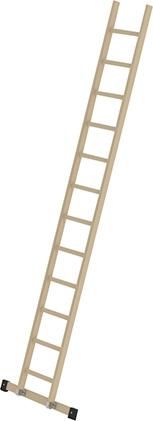 Holz-Anlegeleiter Stand.-Traverse 12 Spross