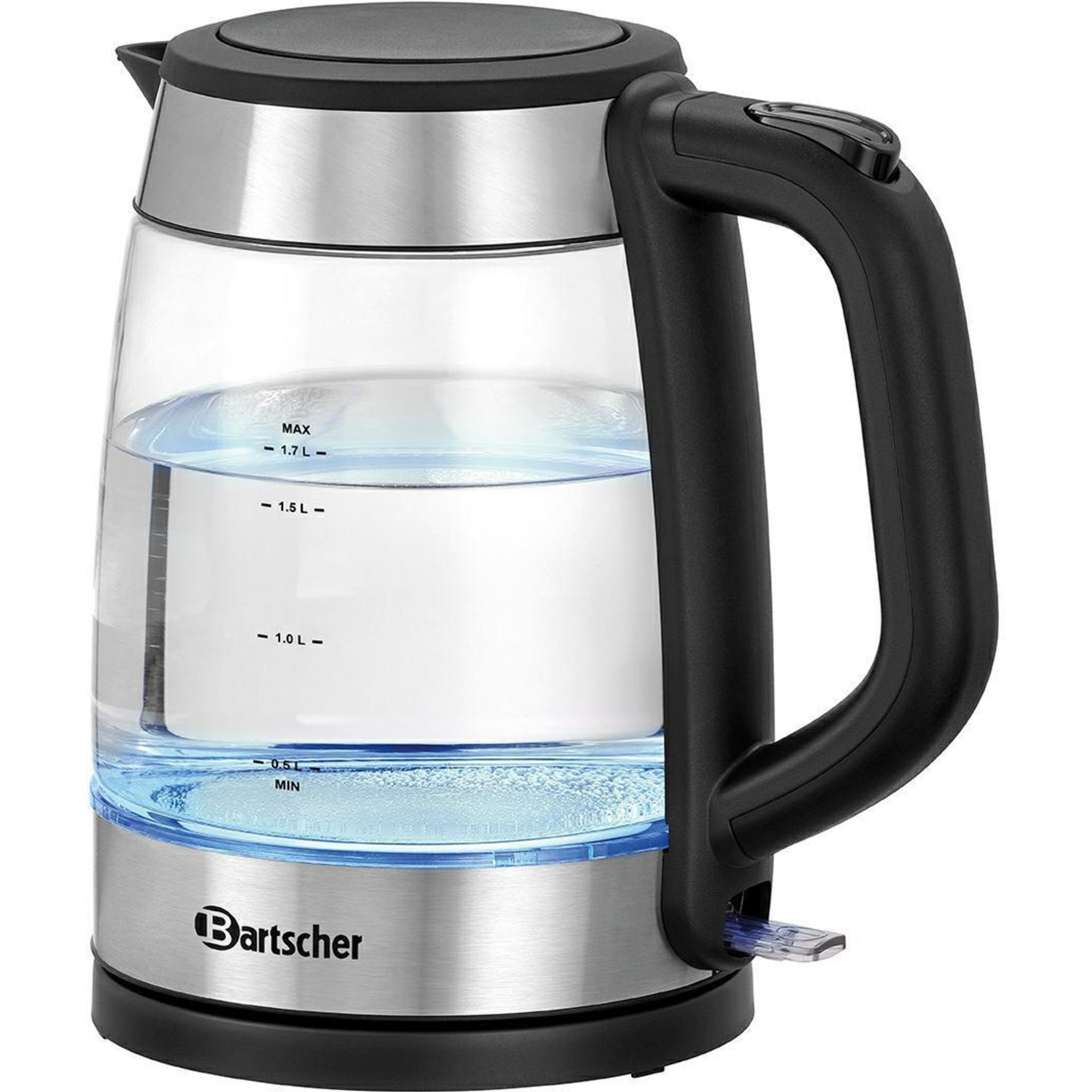 Wasserkocher 1,7L Glas