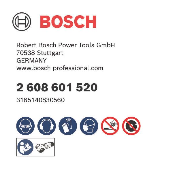 BOSCH INOX-Trennscheiben