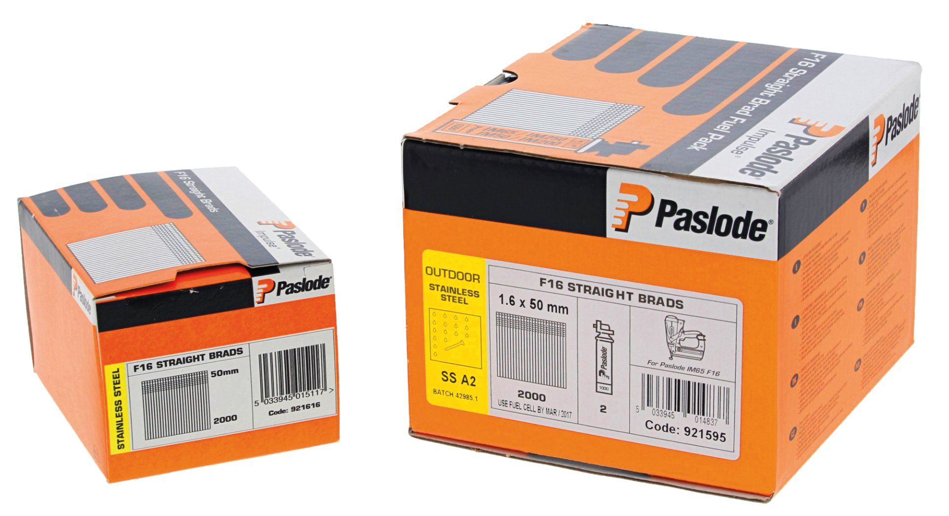 Paslode Pack F16 50 A2 Impulse Pack IM65 F16