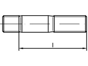 DIN 939 10.9 M 16 x 60 S