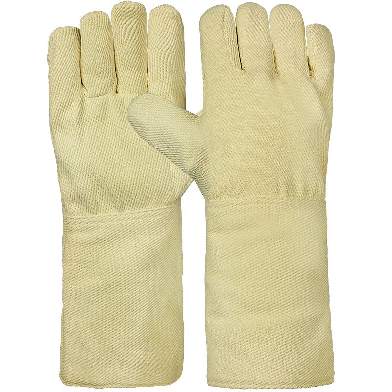 Hitzeschutzhandschuh, Paraaramid,5-Finger, 40 cm 10
