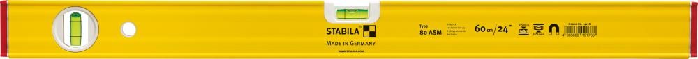 STABILA Wasserwaage Type 80 ASM, 30 cm