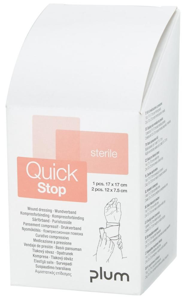 Wundverband QuickStop Set mit 3 Stück