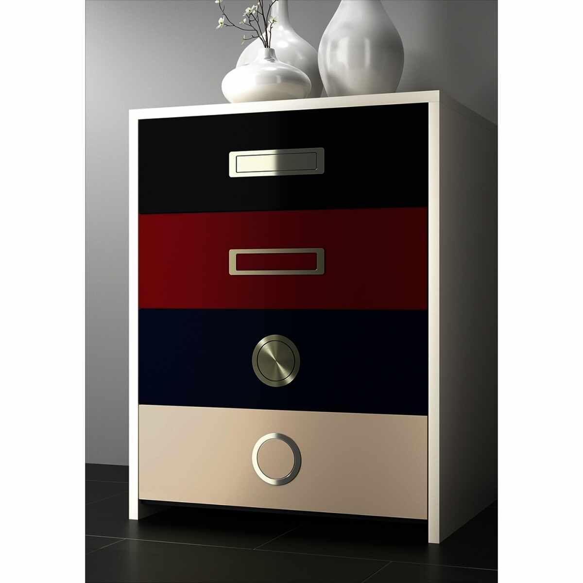 Touch-In Rund Einbaufertig Edelst Finish