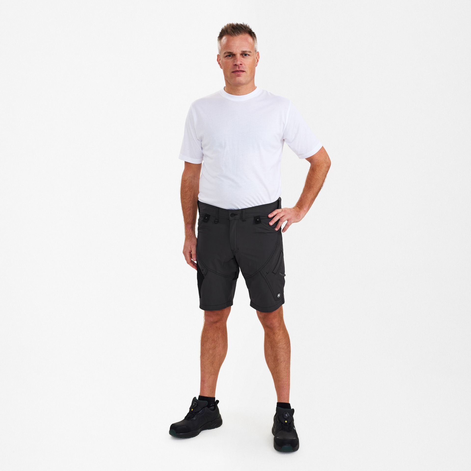 X-treme Arbeitsshorts mit 4-Wege-Stretch Anthrazit Grau, Gr. 50