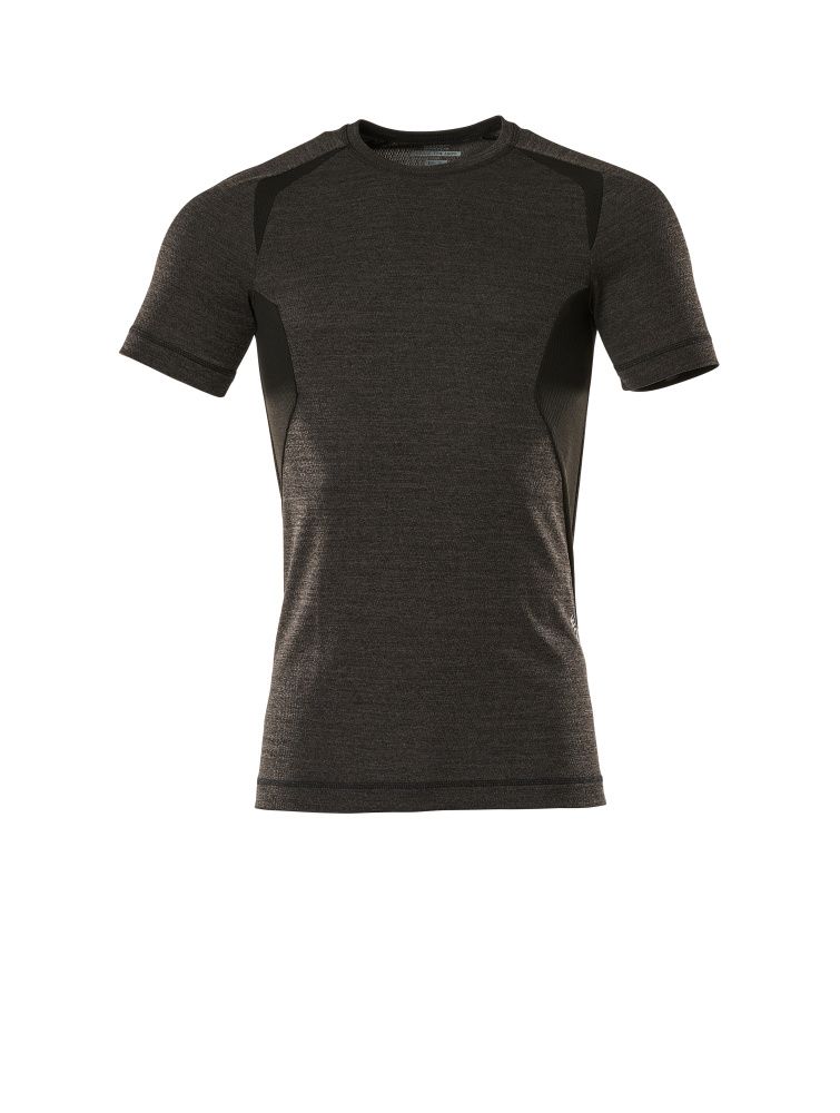 Funktionsunterhemd, Kurzarm Dunkelanthrazit/Schwarz, 2XL