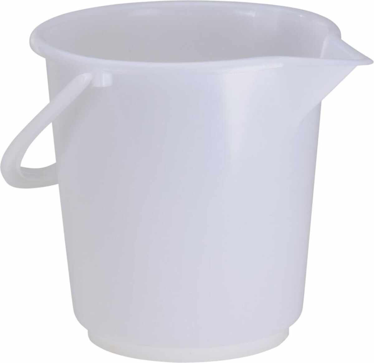 Industrieeimer 17 l D330xH315 mm natur rund mit Ausguß