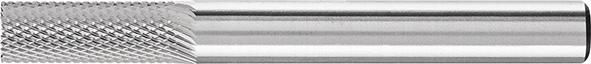 Frässtift HM zylindrisch mit Stirnverzahnung 0616 MICRO 6mm 6x16mm Pferd