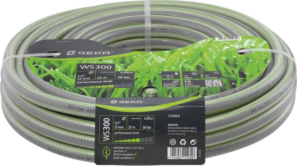 Wasserschlauch WS300 1/2"/13 mm 25 m GEKA plus