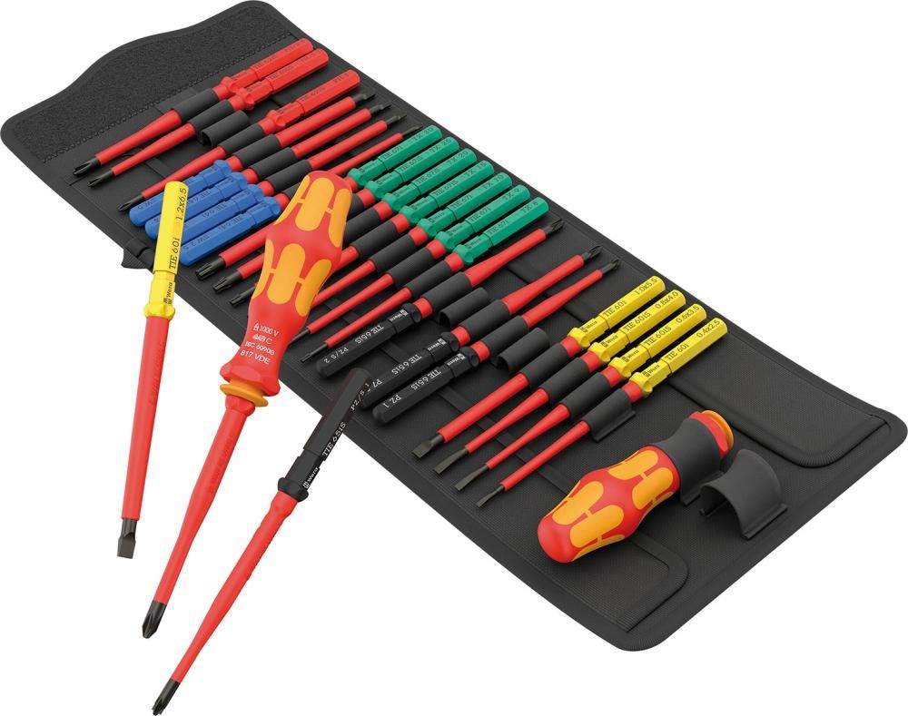 Wechselklingen-Satz Kraftform Kompakt VDE 26-teilig VDE Big Pack Wera
