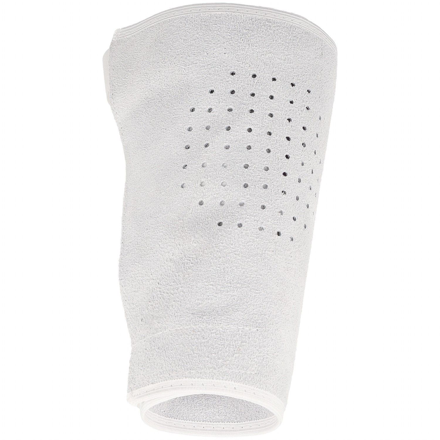 Leder Pulsschutz, 20 cm,Klettverschluss, natur