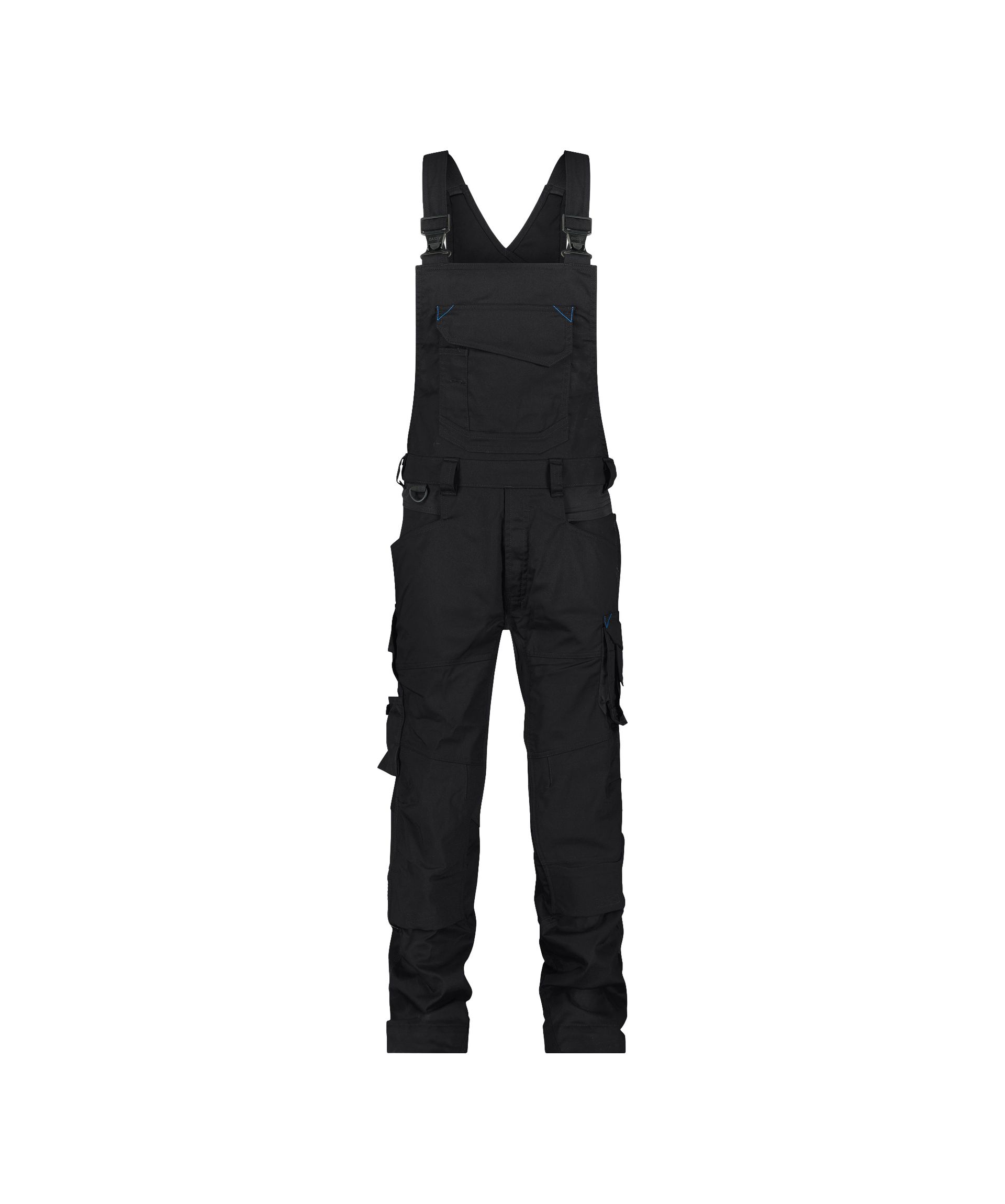 DASSY® Tronix - Stretch-Arbeitslatzhose mit Kniepolstertaschen - schwarz, Gr. 56