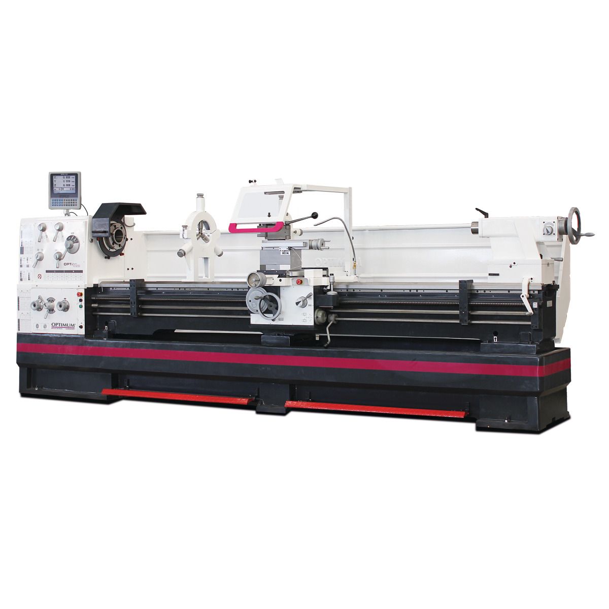 Leit- und Zugspindeldrehmaschine Optimum OPTIturn TH 8030D