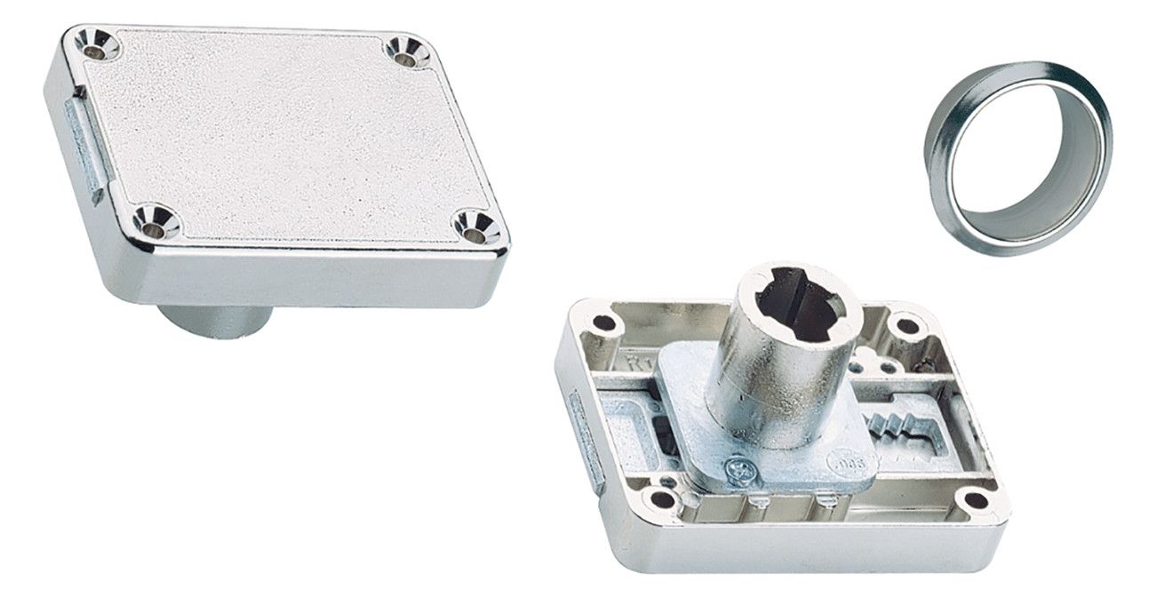 HETTICH Zylinder-Kastenschloss variabel D 15-40 mm