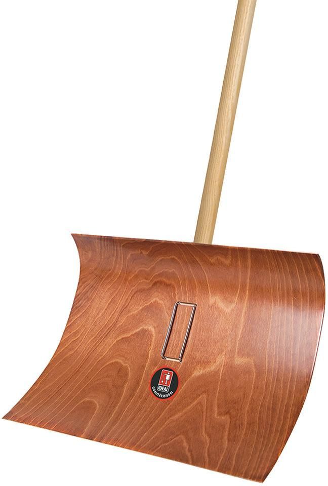 Schneeräumer Pressholz mit Stiel 55 cm breit Ideal
