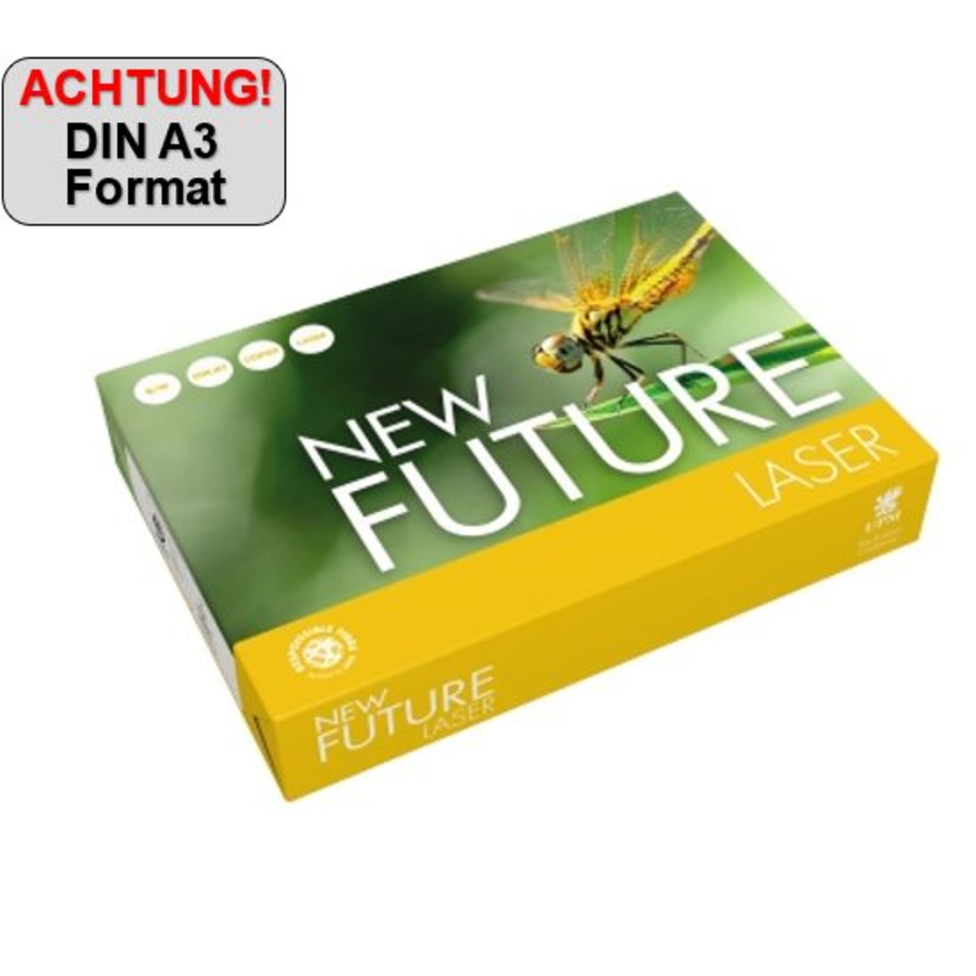 Kopierpapier Laser A3 80g 500 Bl./Pack.