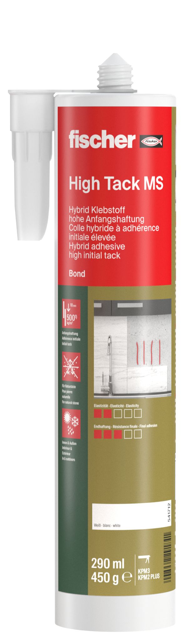 Fischer High Tack MS 290 weiß