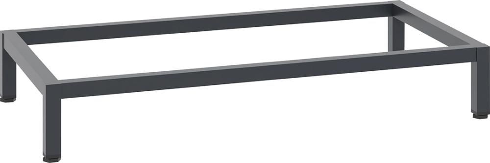 Untergestell Acurado 900 Vierkantstahlrohr 7021 niveauregulierbar B930xT400xH150mm