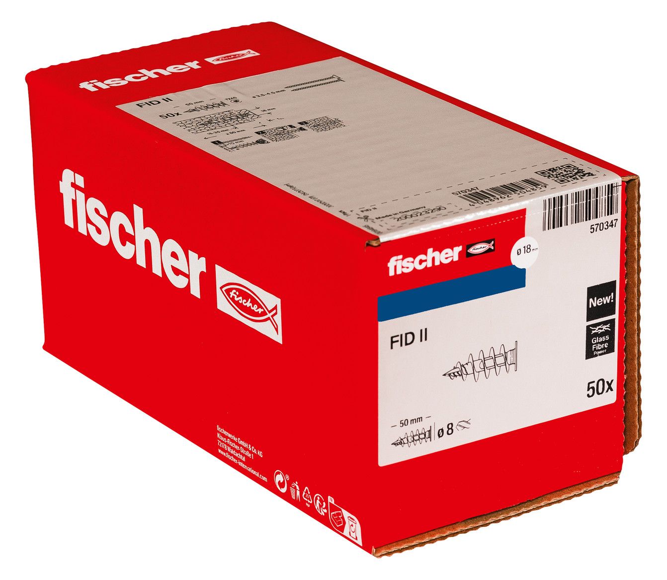 FISCHER Dämmstoffdübel, Torx40