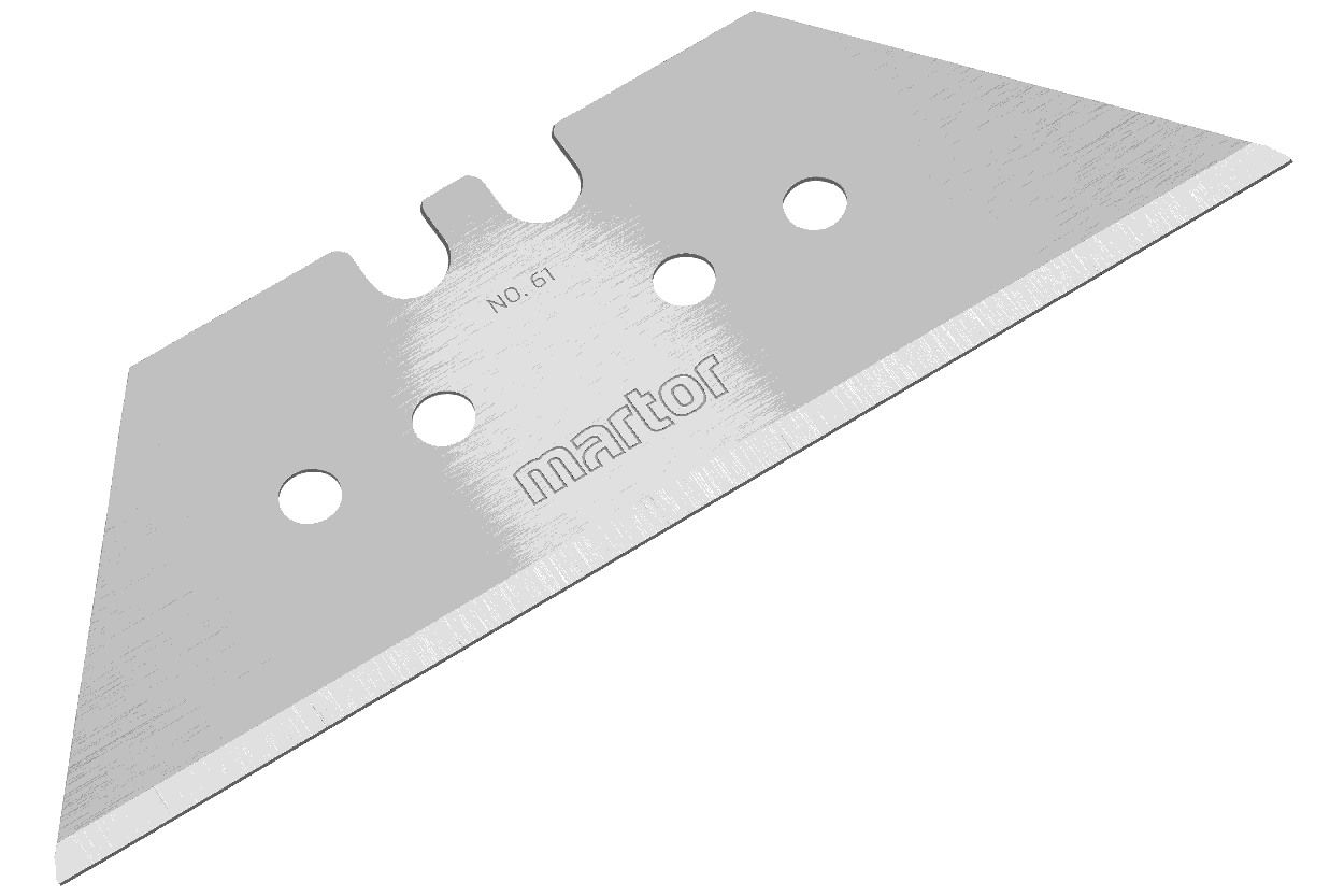 MARTOR Ersatzklinge TRAPEZKLINGE 61 Standardschliff | 10 Stück