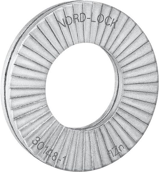 NORD-LOCK Scheiben geklebt