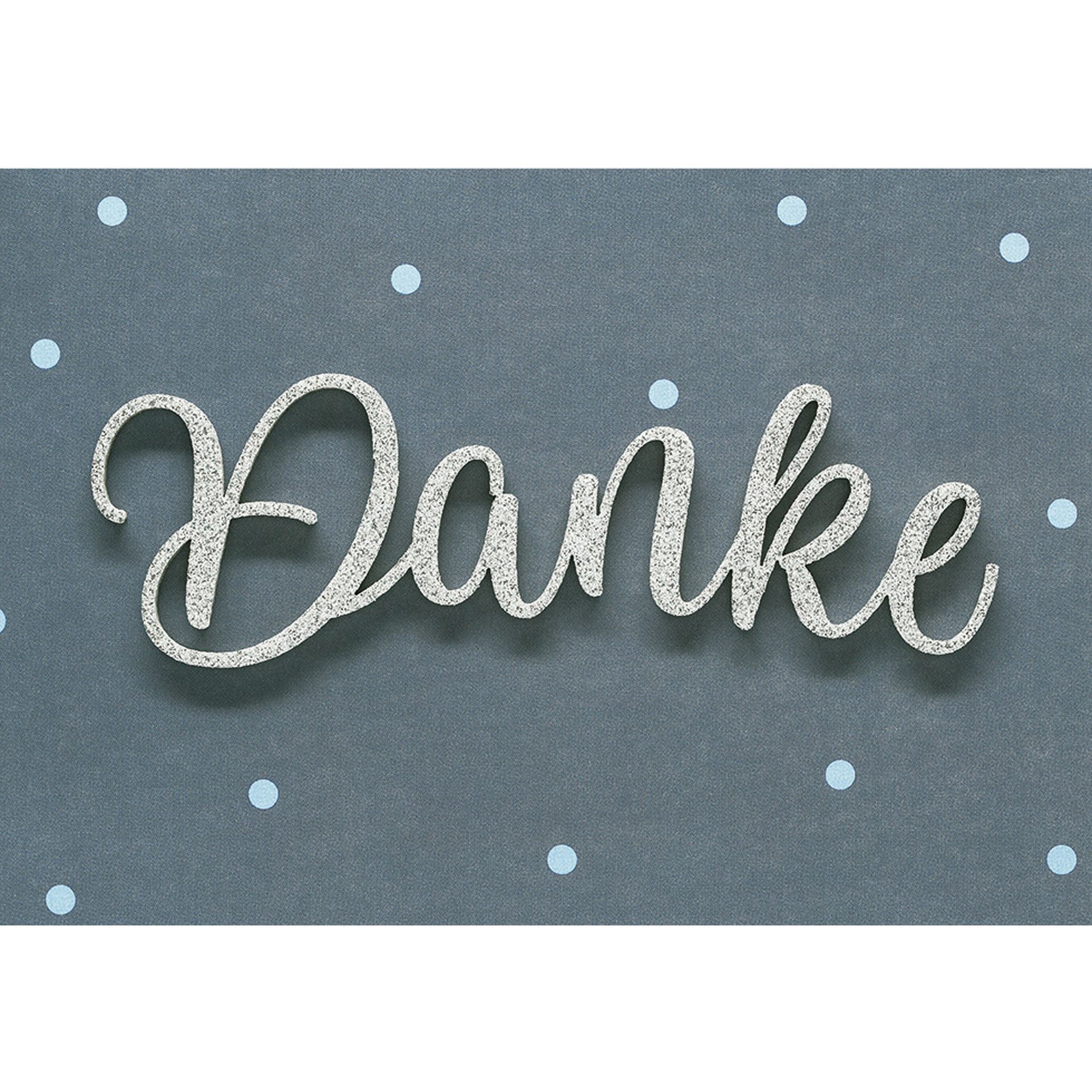 Karte Danke Lettering