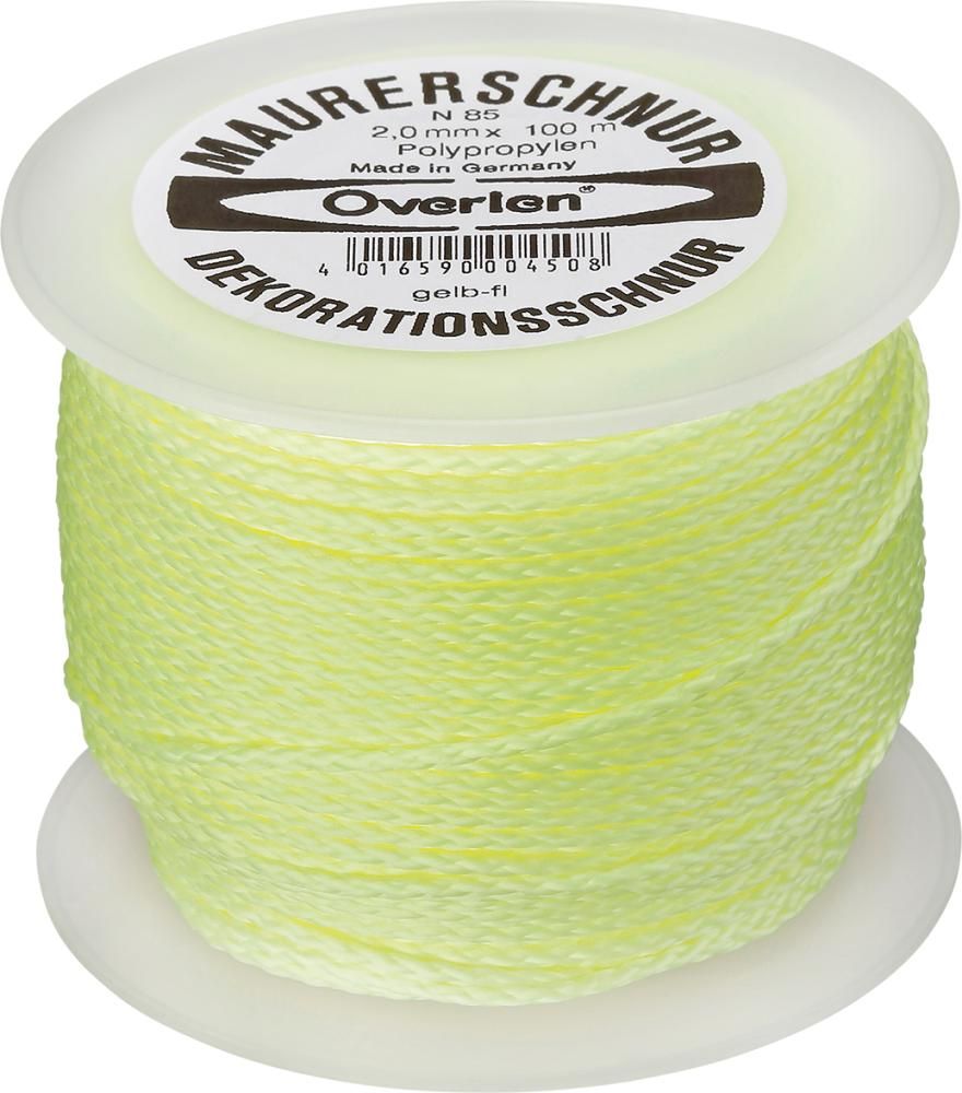 Overlen Maurerschnur PP fluoresz.2,0mm