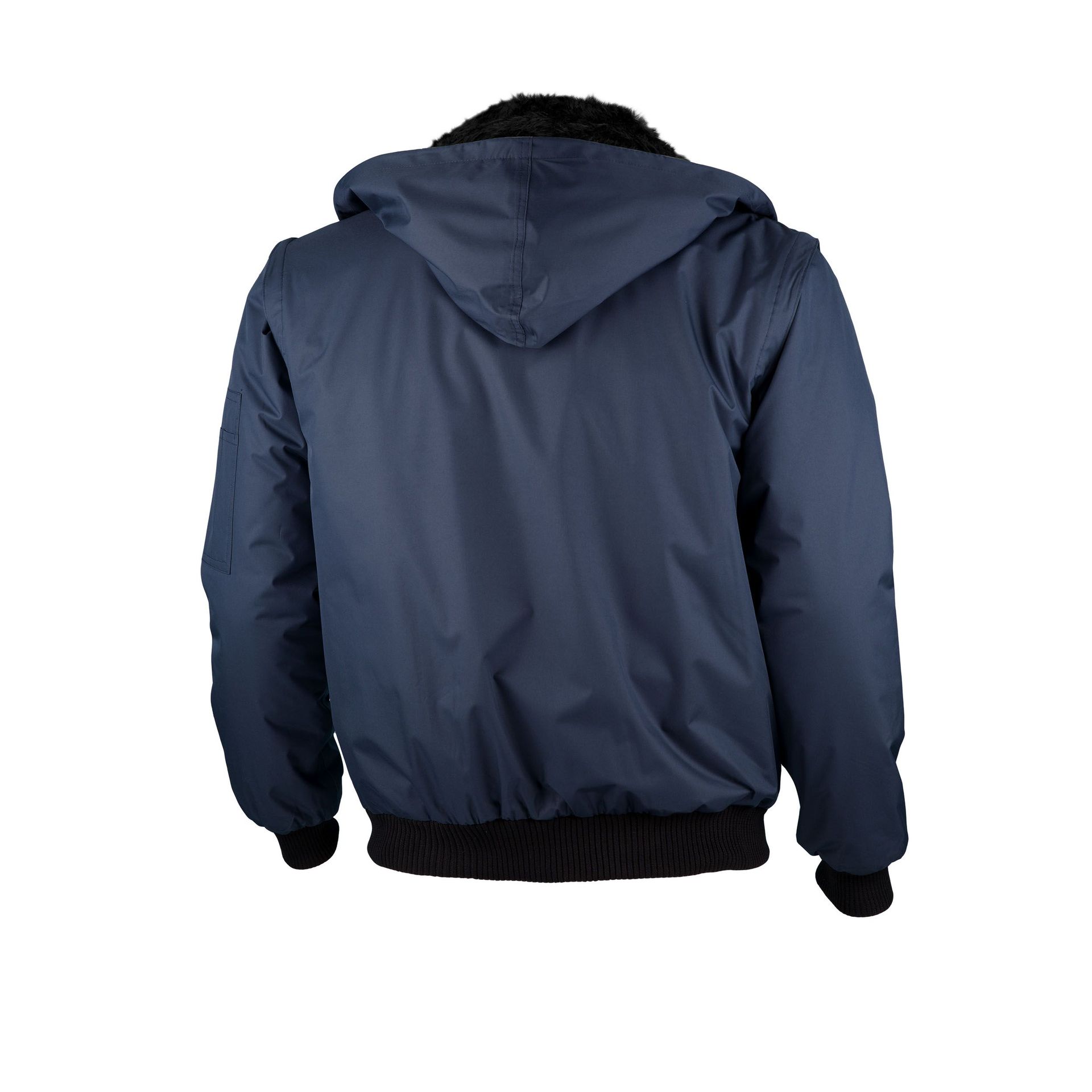 Qualitex Pilotenjacke wasserdicht pilotenjacke, marine, Gr. S