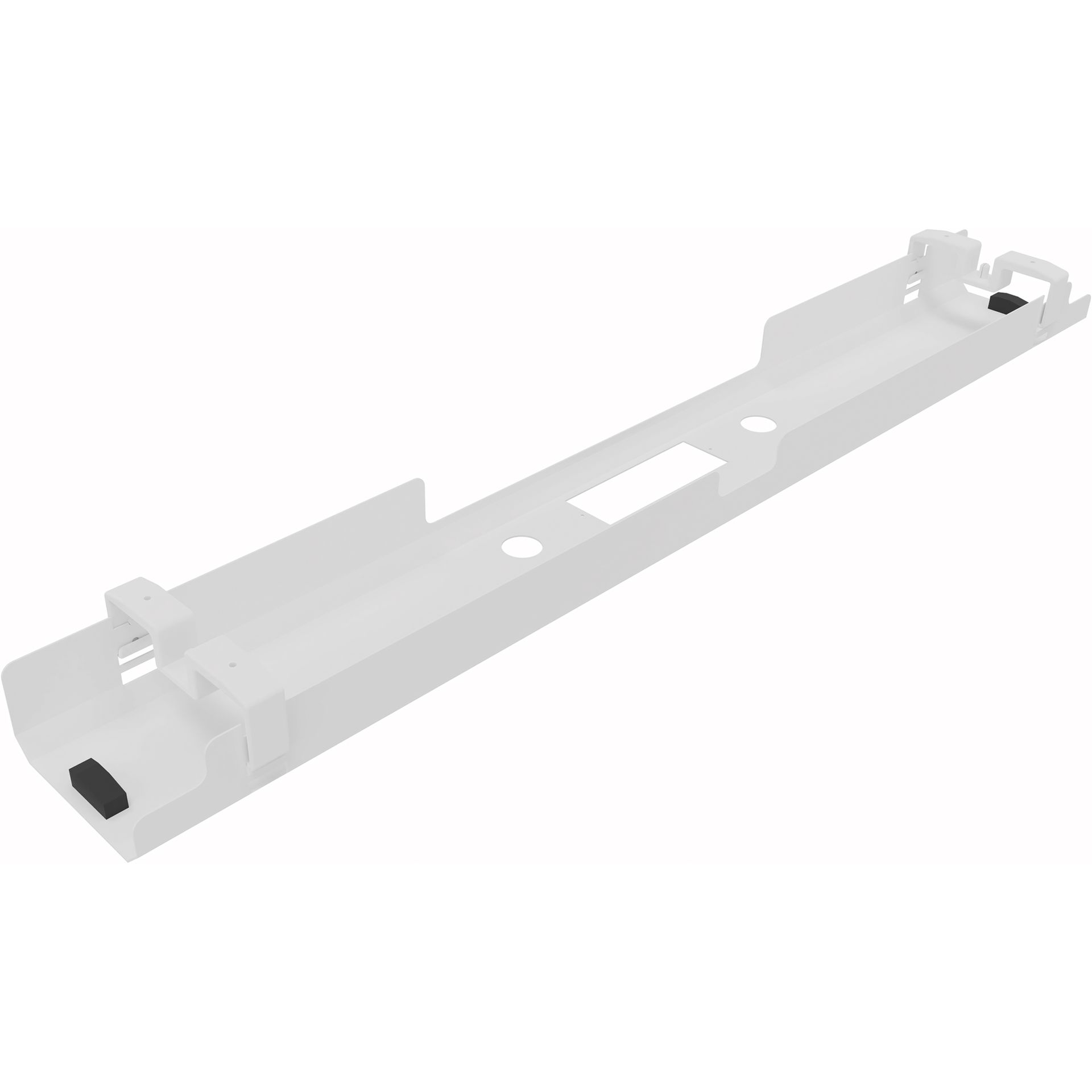 Kabelkanal horizontal  für Tische B1600mm ws