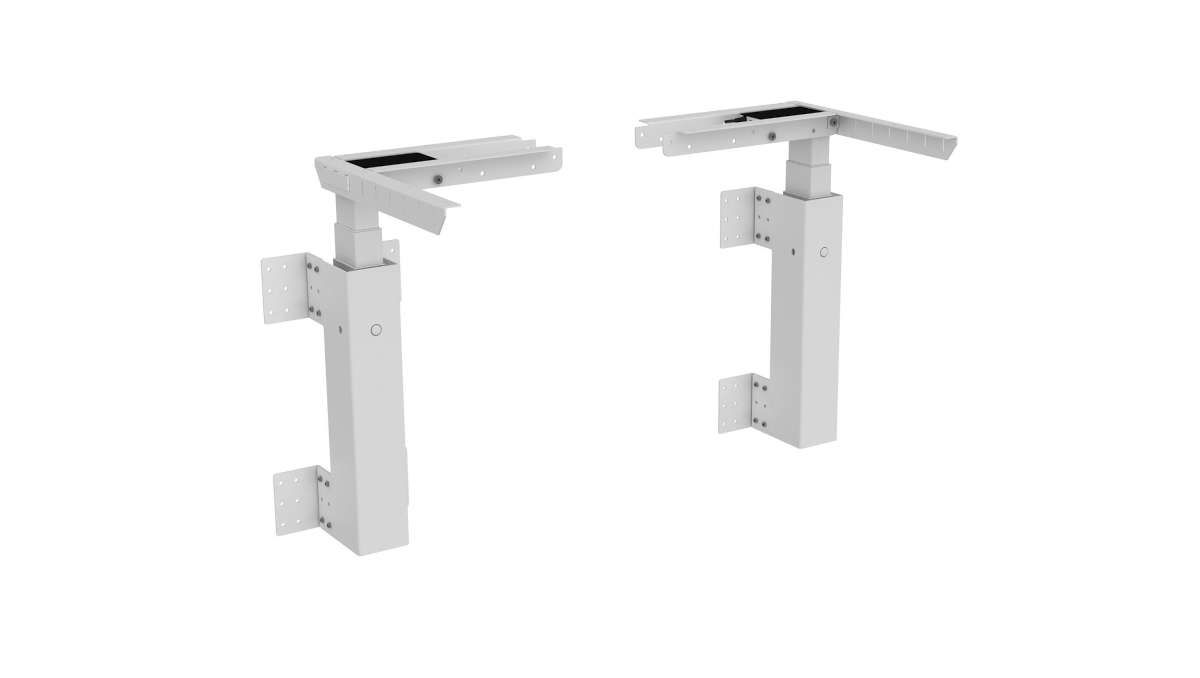 Tischgestell Classic 2B-3D Wandmontage, RAL 9016 weiß