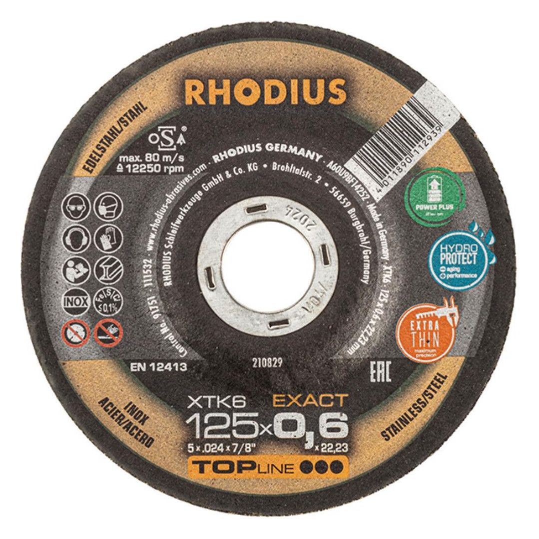 RHODIUS Trennscheibe, gekröpft