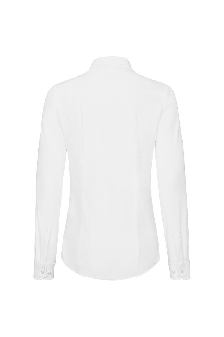 HAKRO Bluse Natural Stretch weiß, 2XS